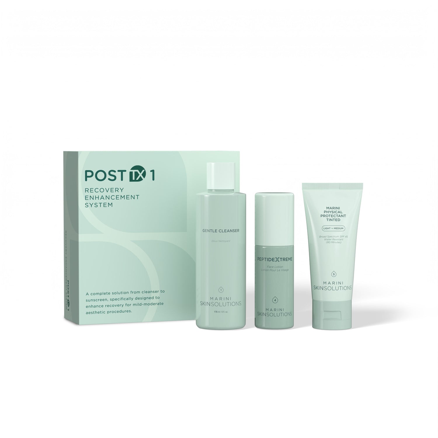Information related to Marini SkinSolutions PostTX 1 Recovery Enhancement System