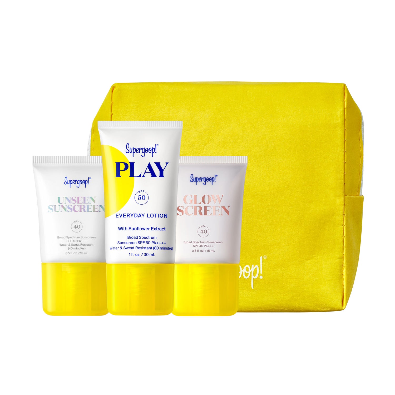 Supergoop! SPF Bestsellers Starter Kit main image