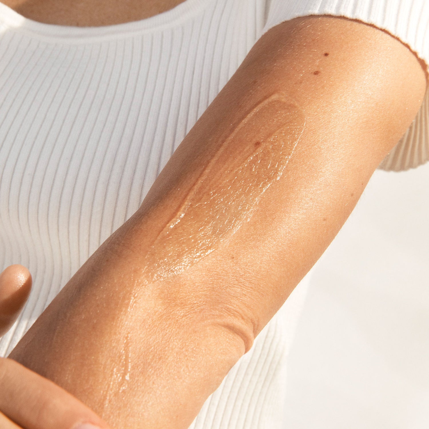 Model image of Supergoop! Unseen Sunscreen Body SPF 40