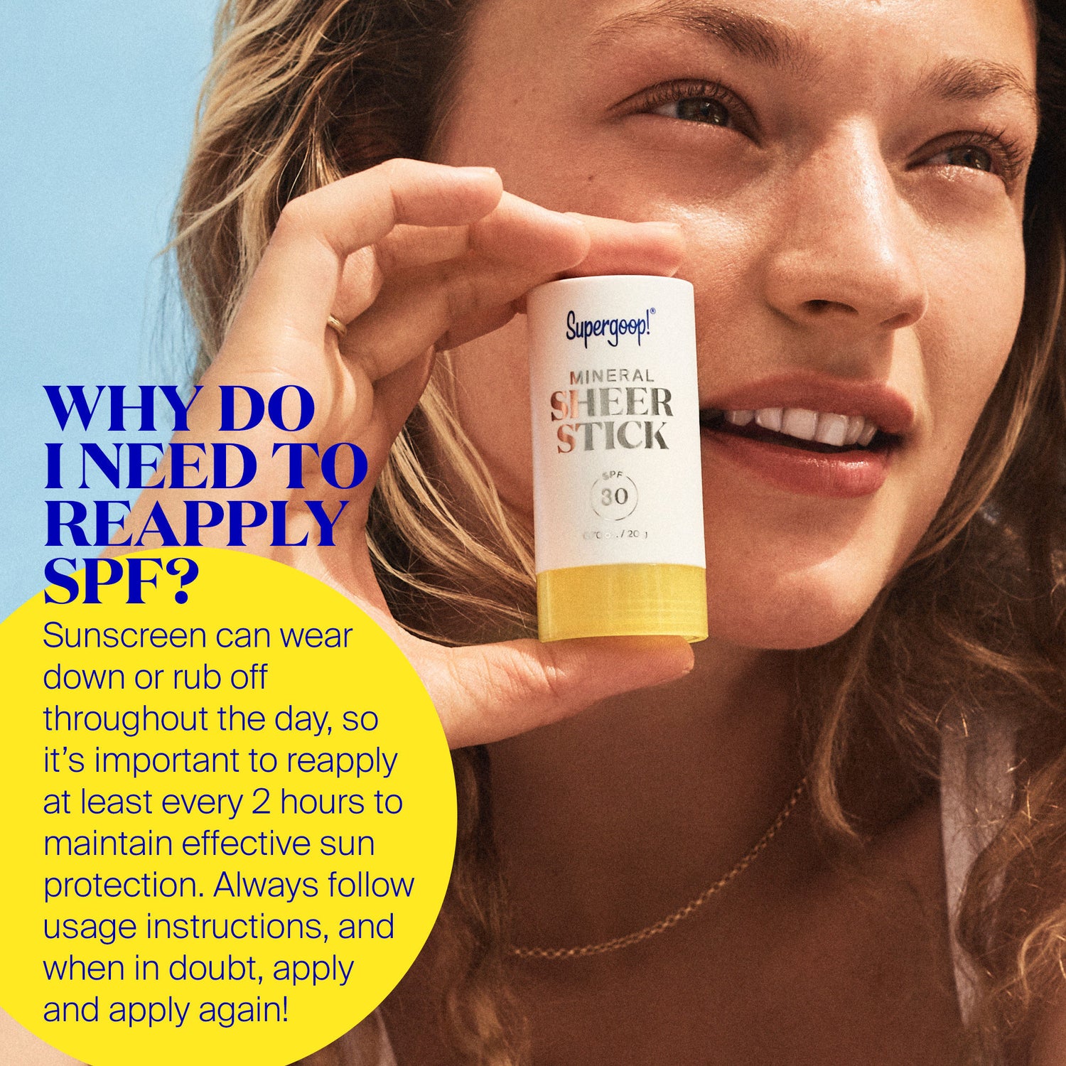 Information related to Supergoop! Mineral Sheer Stick SPF 30