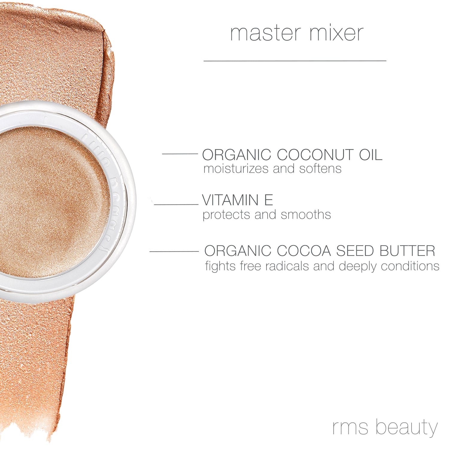 Information related to RMS Beauty Master Mixer