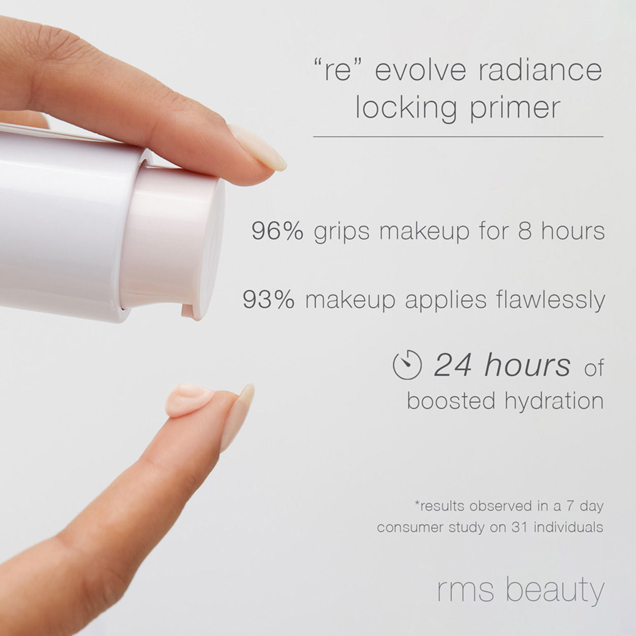 Information related to RMS Beauty ReEvolve Radiance Locking Primer Refill