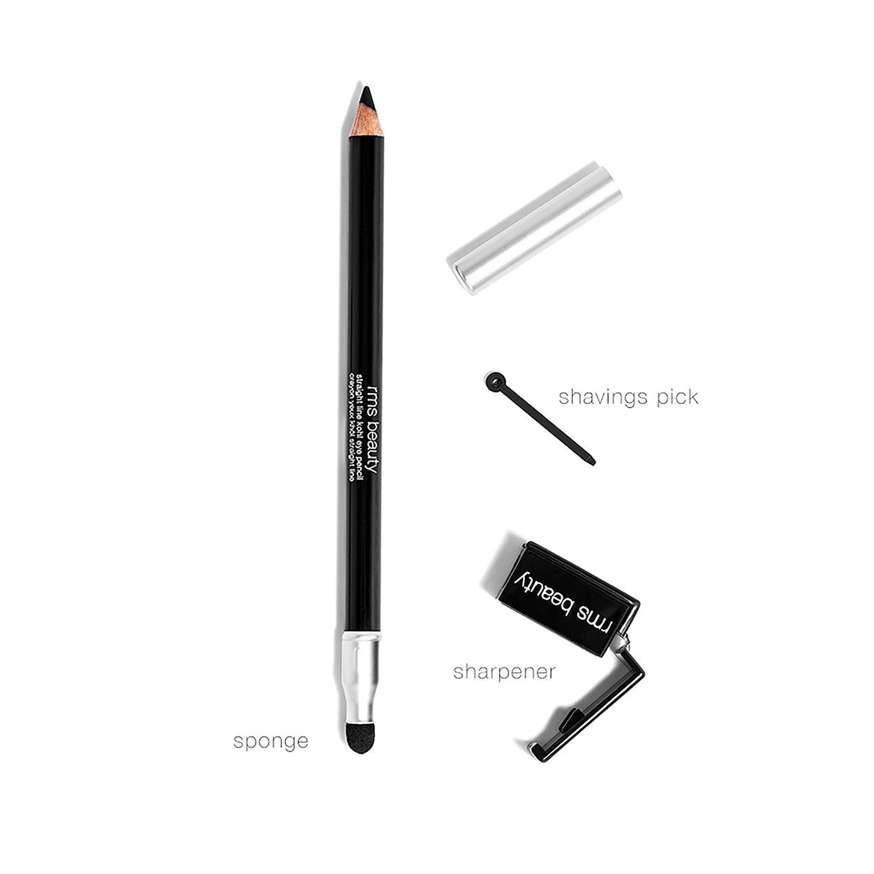 Information related to RMS Beauty Straight Line Kohl Eye Pencil HD Black