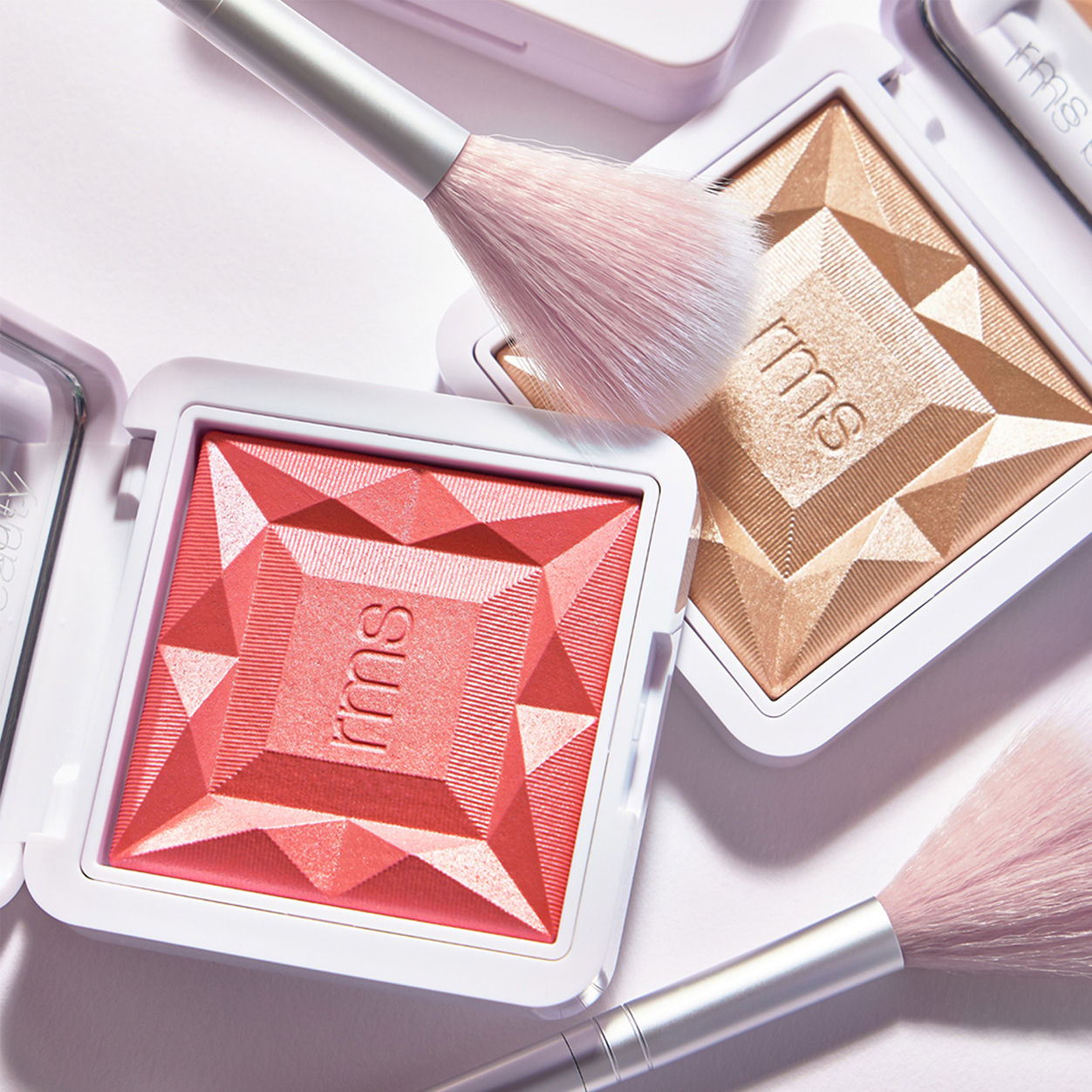 Lifestyle image of RMS Beauty Skin2Skin Fan Brush