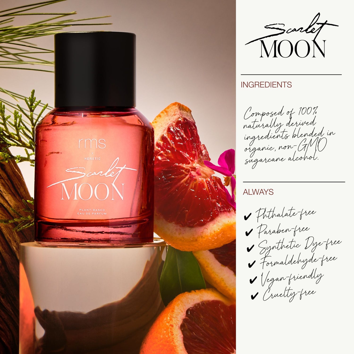 Information related to RMS Beauty x Heretic Scarlet Moon Eau de Parfum