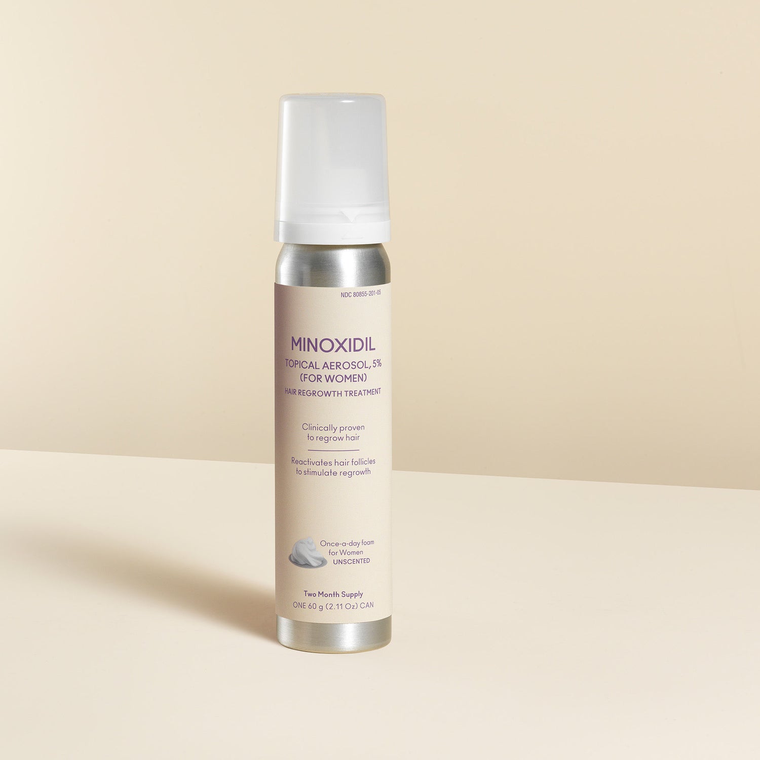 Lifestyle image of Virtue Flourish Minoxidil Foam