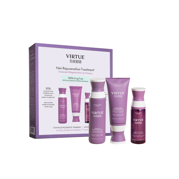 Virtue Flourish selling Hair Rejuvenation Treatment Set