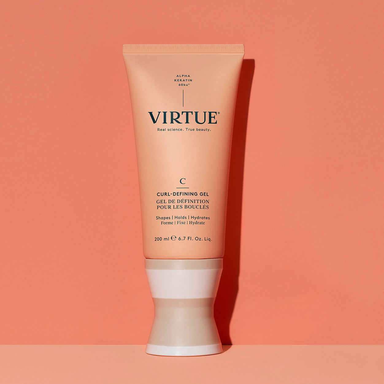 Lifestyle image of Virtue Curl-Defining Gel