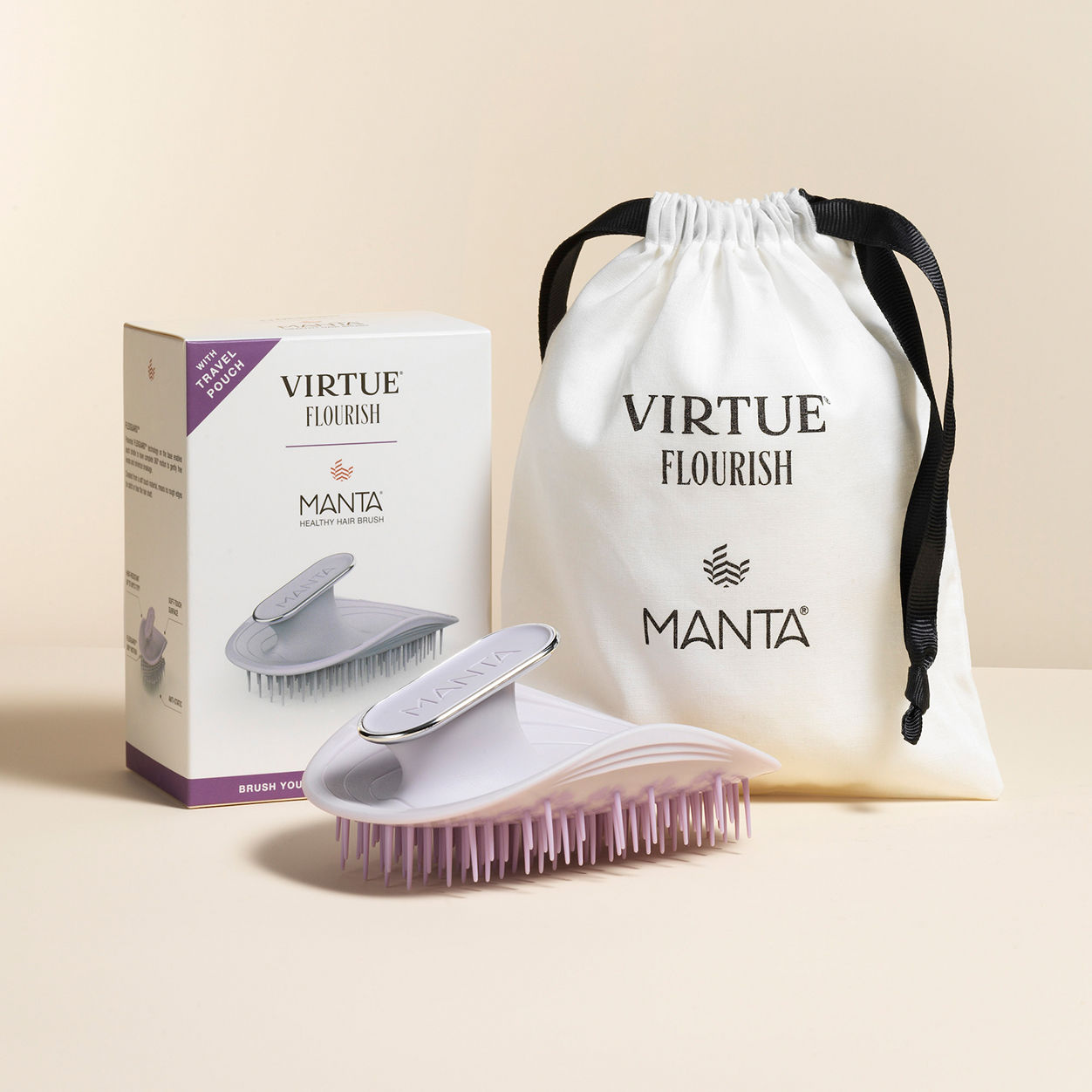 Lifestyle image of Virtue MANTA Brush