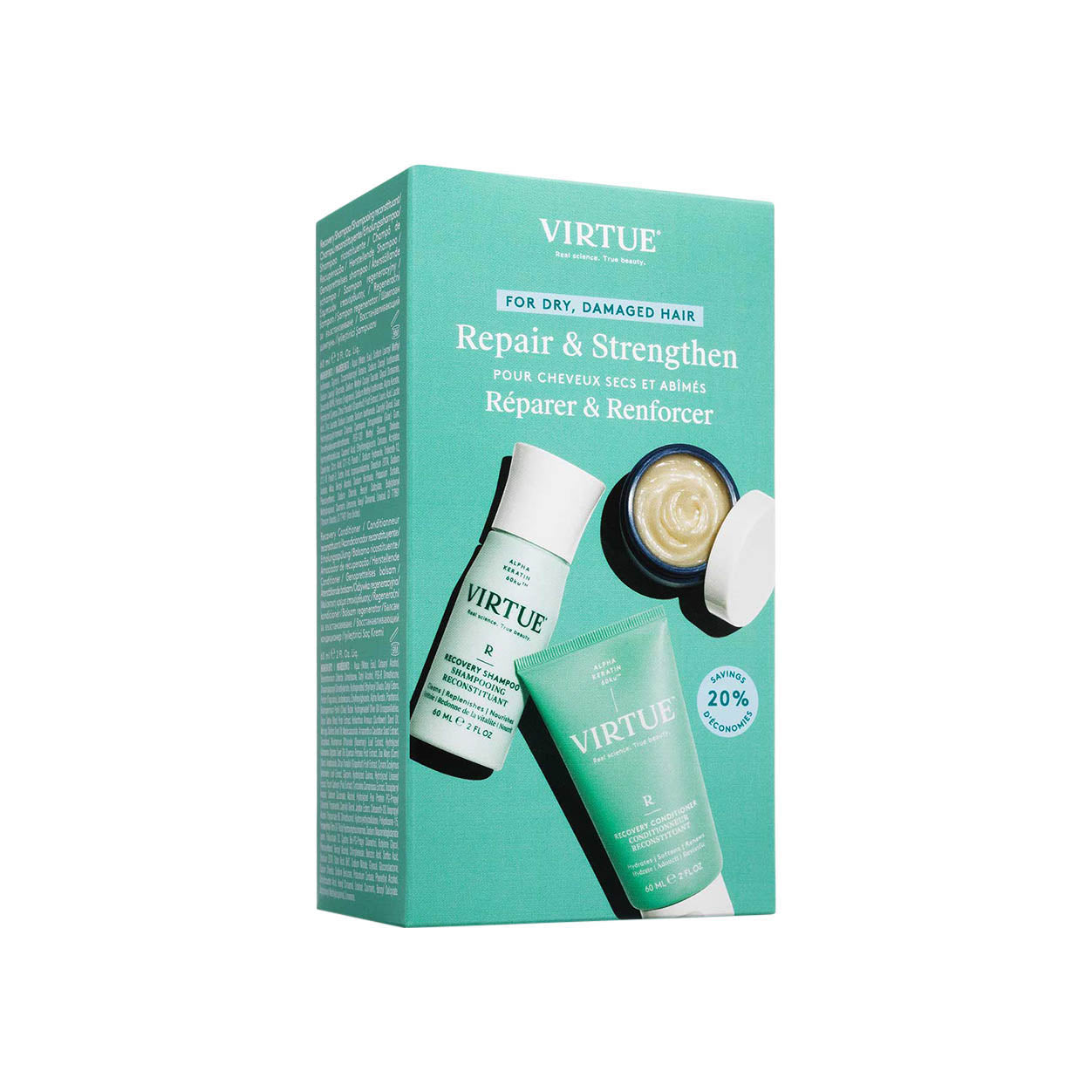 Image of the Virtue Recovery Discovery Kit box