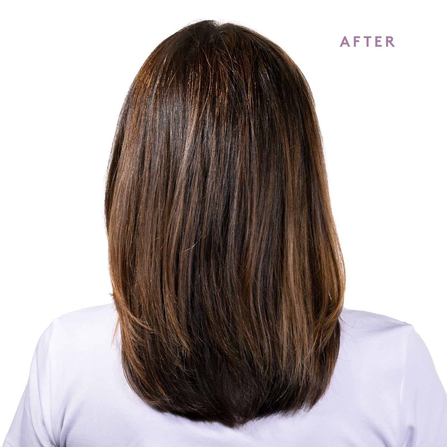 Before and after results of using Virtue Flourish Mask for Thinning Hair
