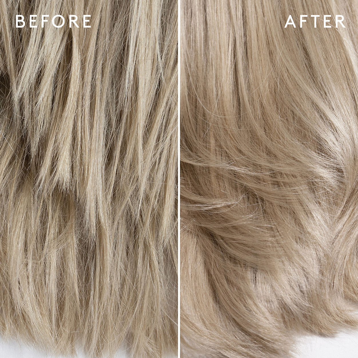 Before and after results of using Virtue Colorkick Illuminating Mask