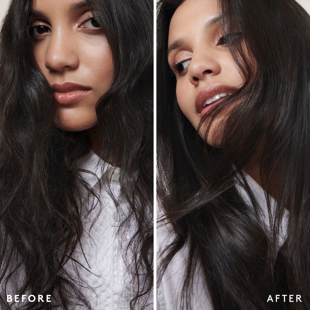 Before and after results of using Virtue Damage Reverse Serum