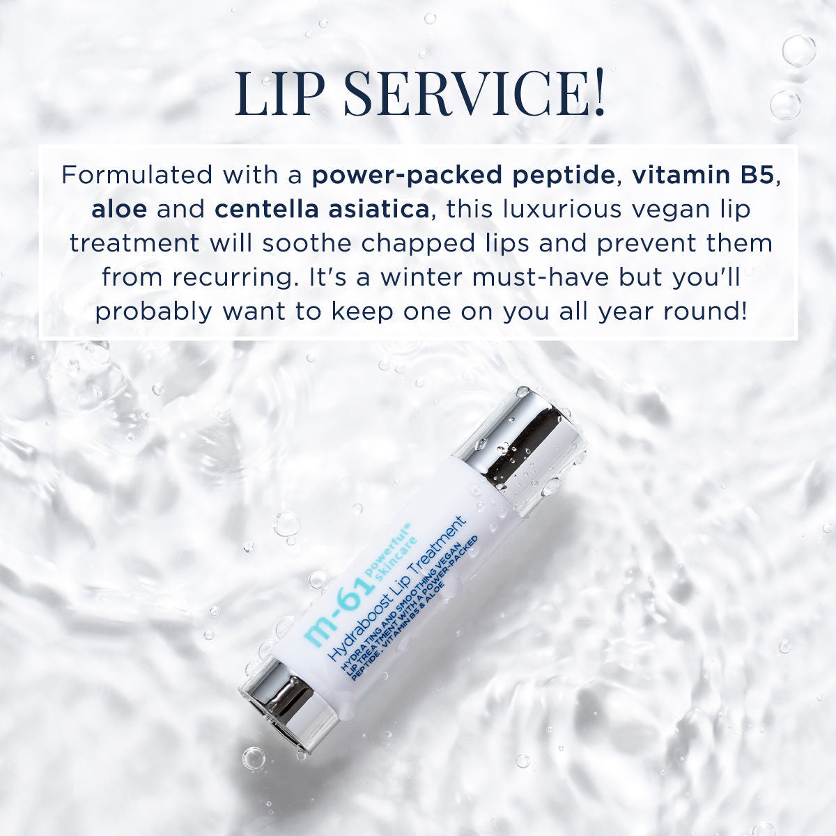 Information related to M-61 Hydraboost Lip Treatment