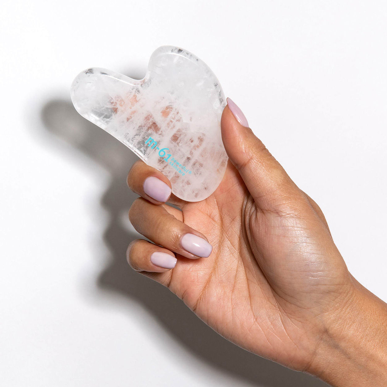 Model image of M-61 Clear Quartz Gua Sha