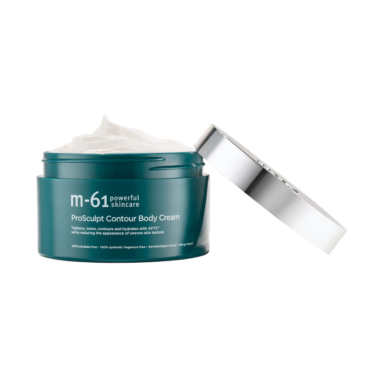 Image of an open M-61 ProSculpt Contour Body Cream with AFT3™