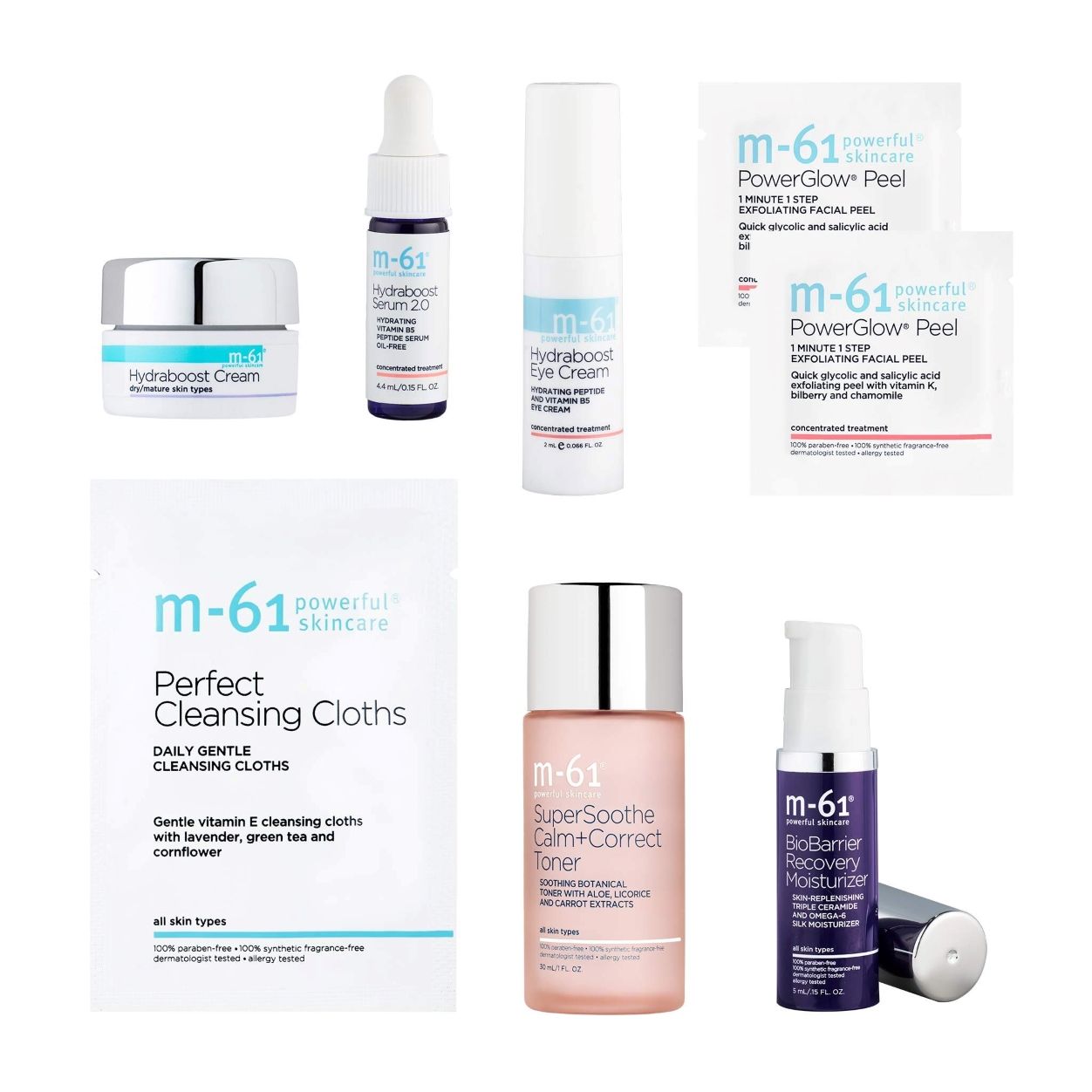 M-61 Skincare Sample Set main image