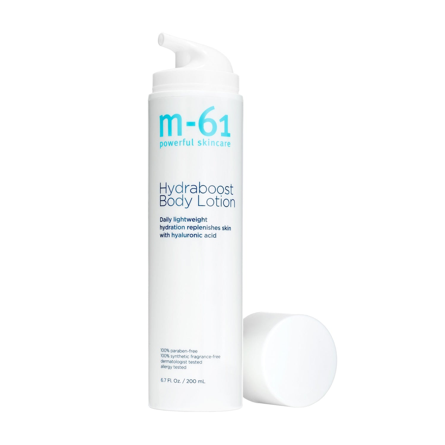 Image of an open M-61 Hydraboost Body Lotion