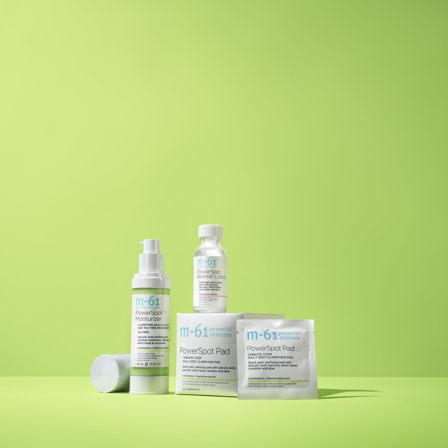 Lifestyle image of M-61 PowerSpot Blemish Lotion