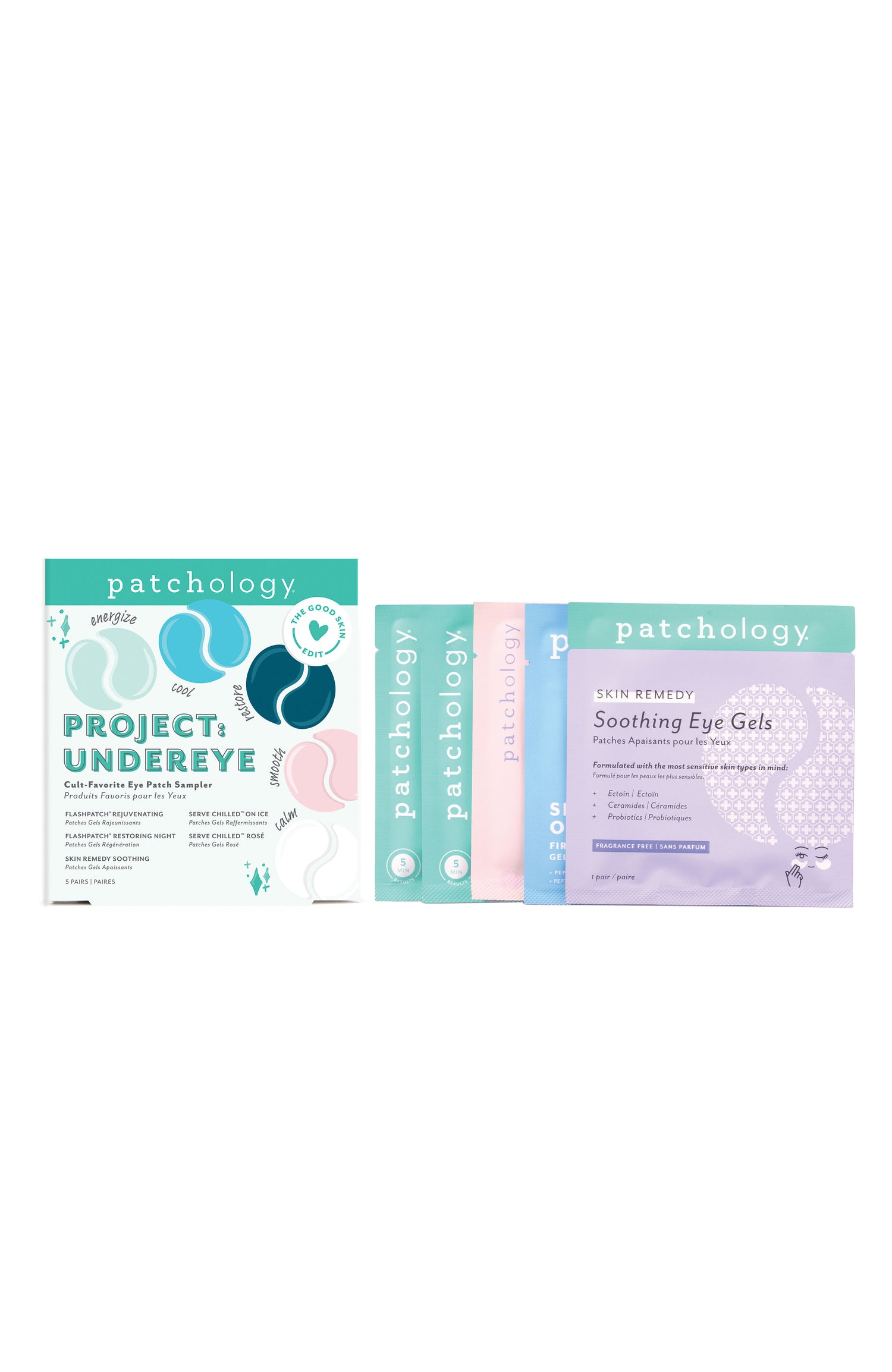 Image of an open Patchology Project: Undereye Cult-Favorite Eye Patch Sampler