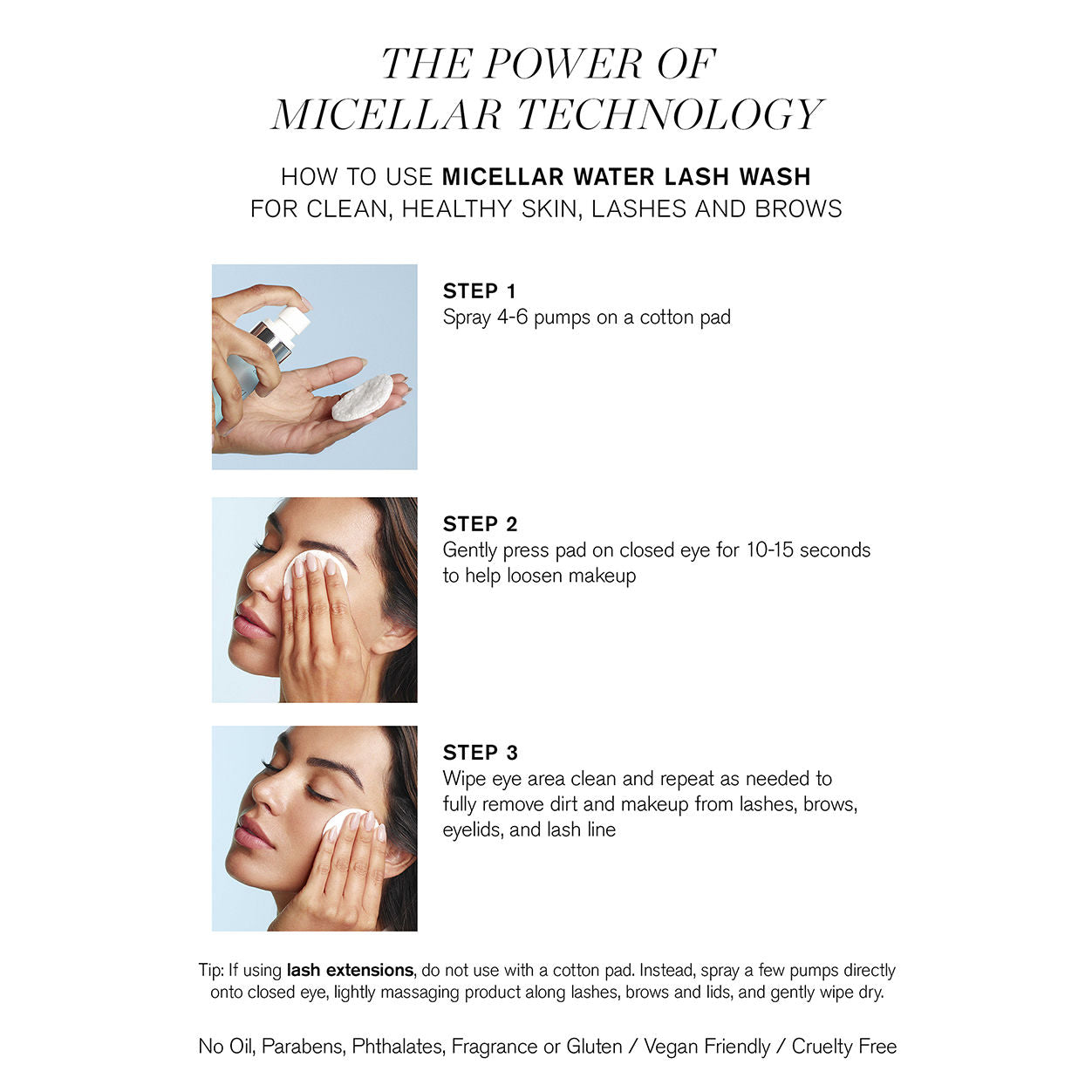 Information related to RevitaLash Micellar Water Lash Wash