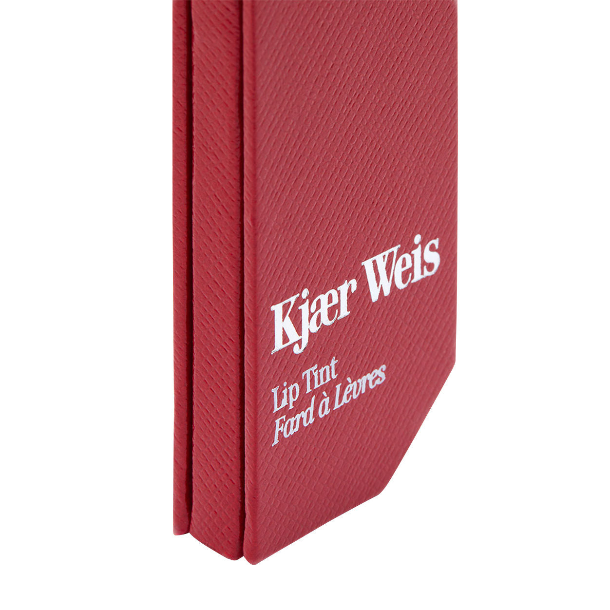 Side image of Kjaer Weis Red Edition Lip Tint Compact