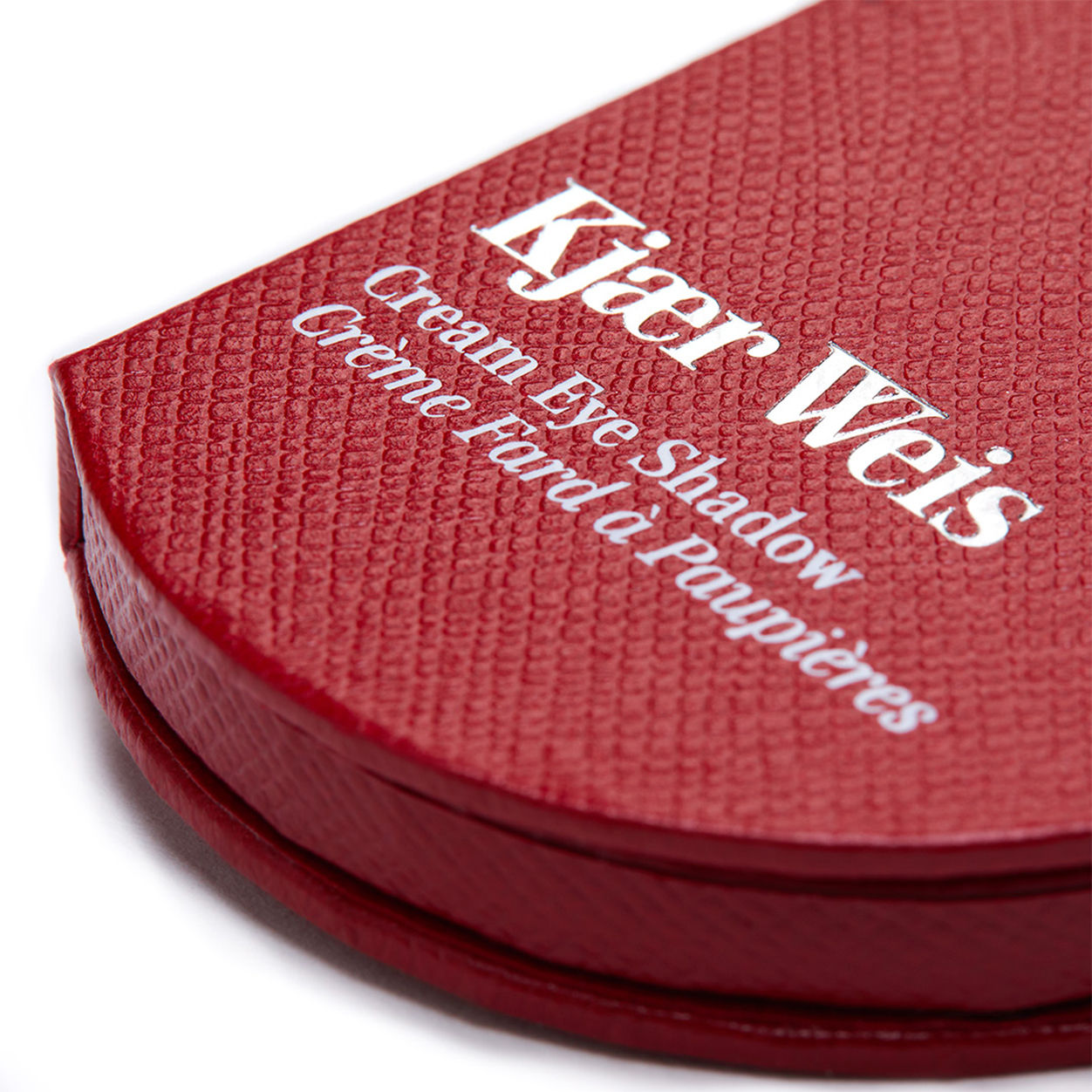 Side image of Kjaer Weis Red Edition Cream Eye Shadow Compact