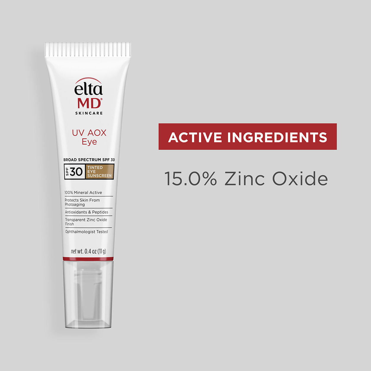 Information related to EltaMD UV AOX Eye Broad Spectrum SPF 30