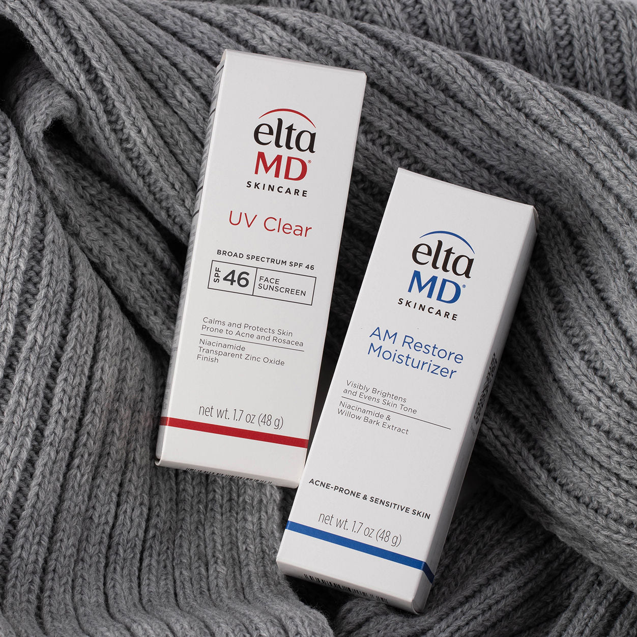 Lifestyle image of EltaMD Clear Skin Daily Duo Kit