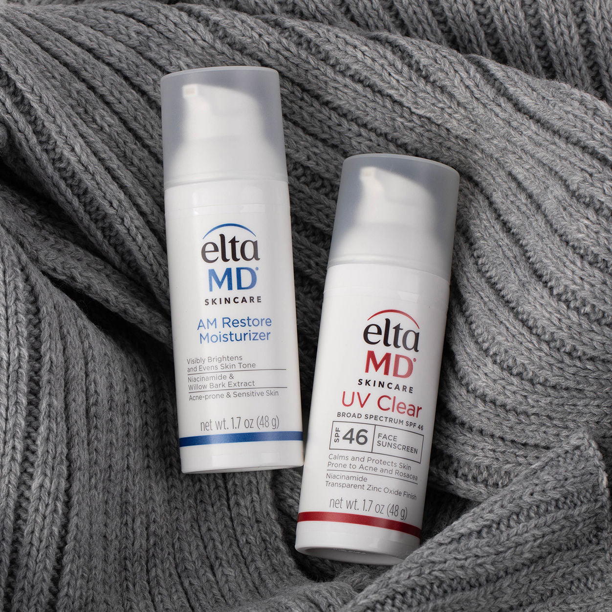 Lifestyle image of EltaMD Clear Skin Daily Duo Kit