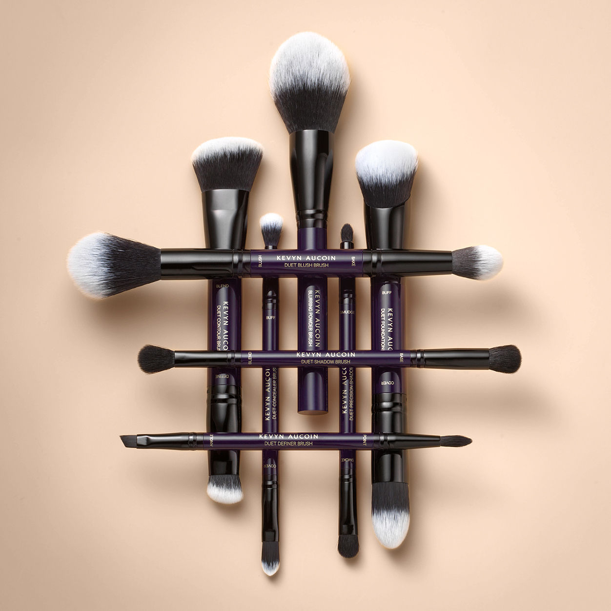 Lifestyle image of Kevyn Aucoin Blurring Powder Brush