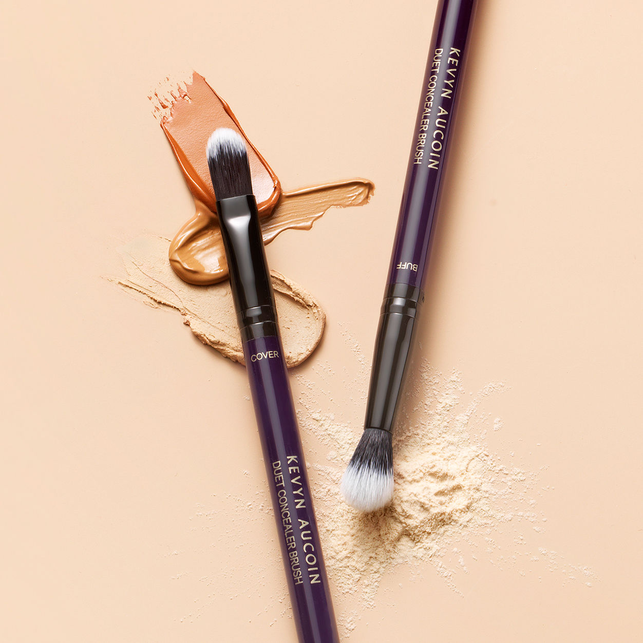Lifestyle image of Kevyn Aucoin Duet Concealer Brush