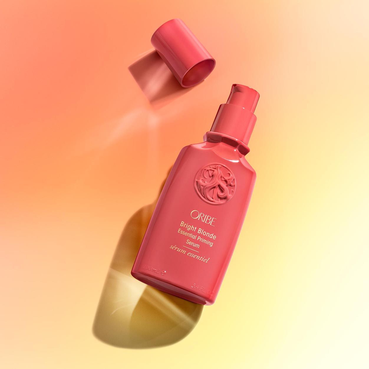 Lifestyle image of Oribe Bright Blonde Essential Priming Serum