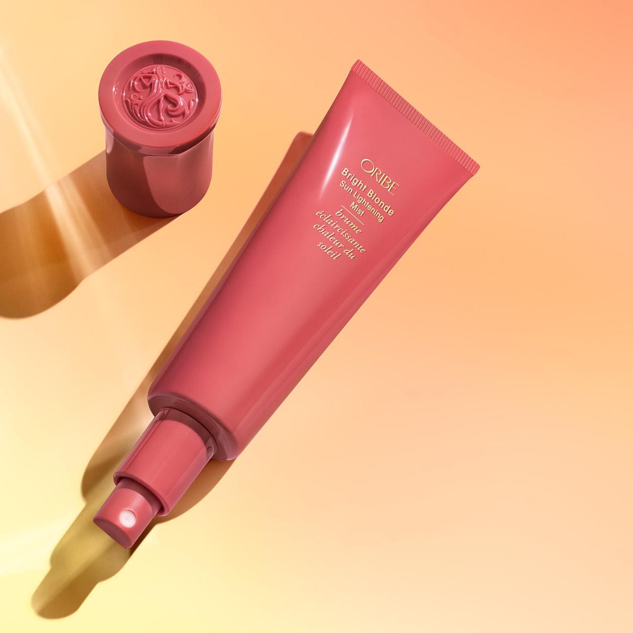 Lifestyle image of Oribe Bright Blonde Sun Lightening Mist