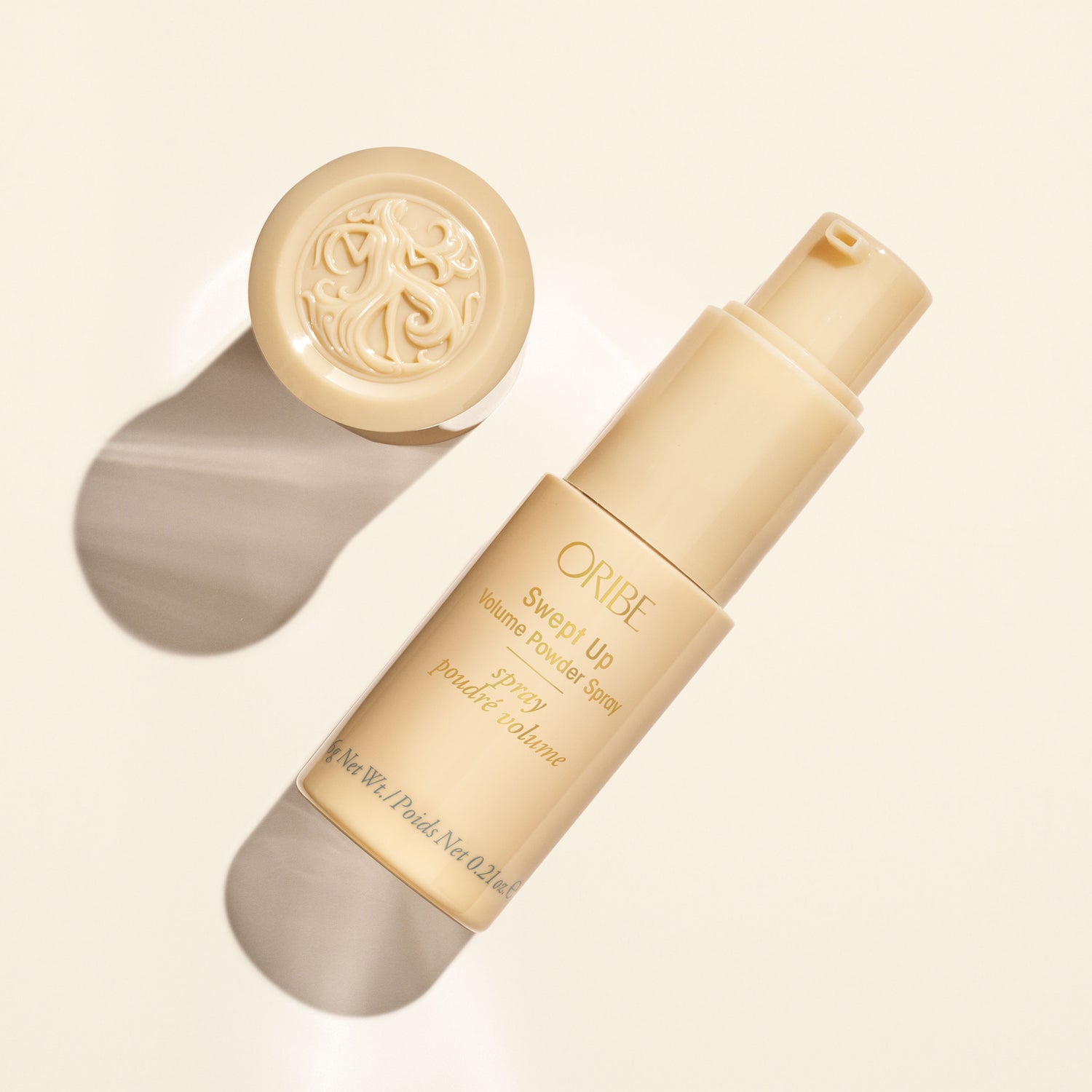 Lifestyle image of Oribe Swept Up Volume Powder Spray