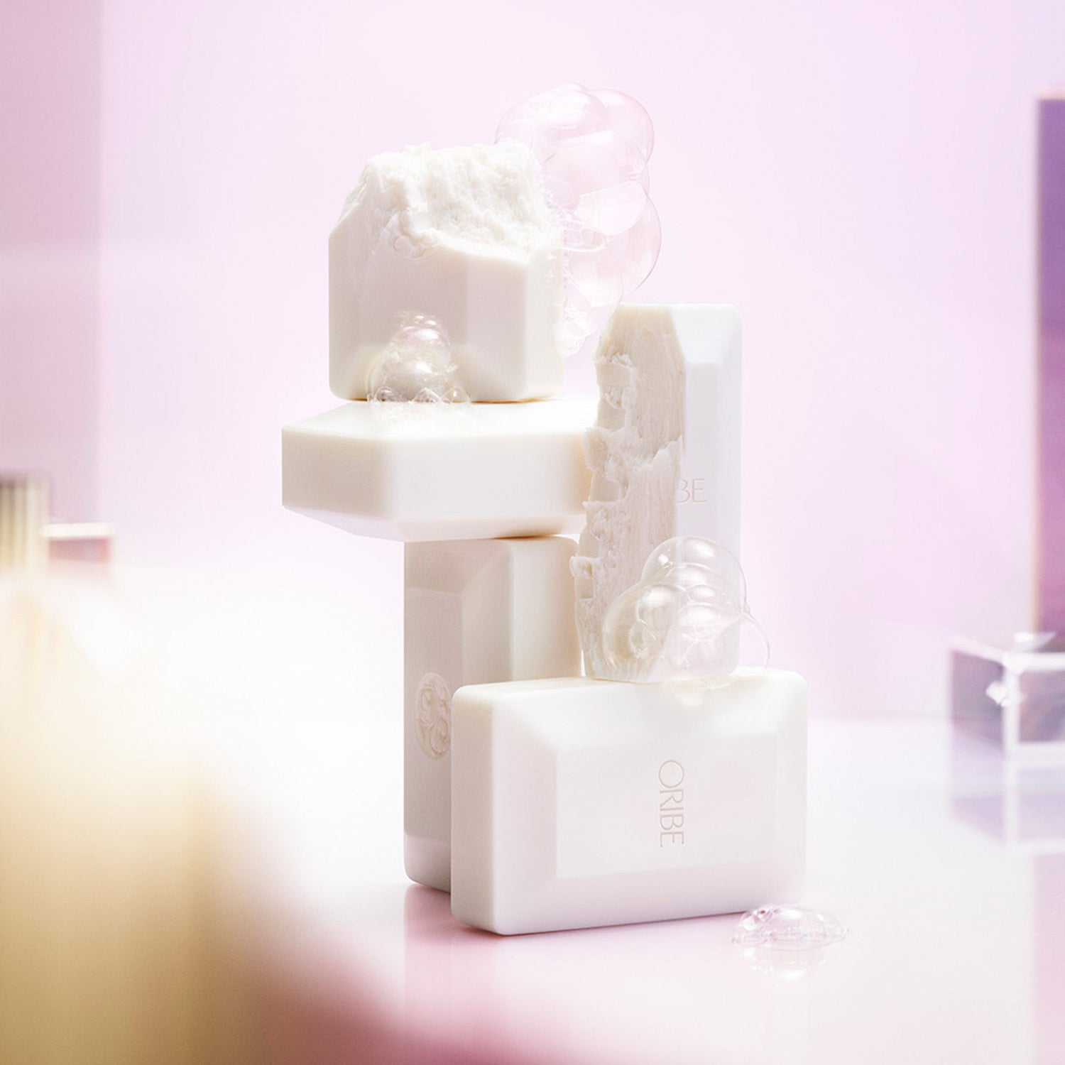 Lifestyle image of Oribe Valley of Flowers Bar Soap