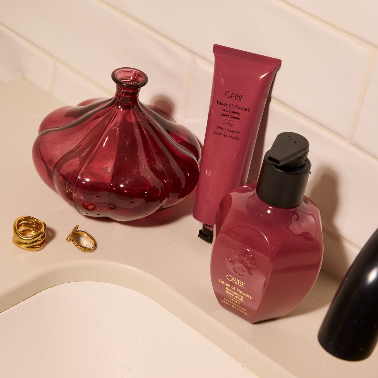 Lifestyle image of Oribe Valley of Flowers Revitalizing Hand Wash