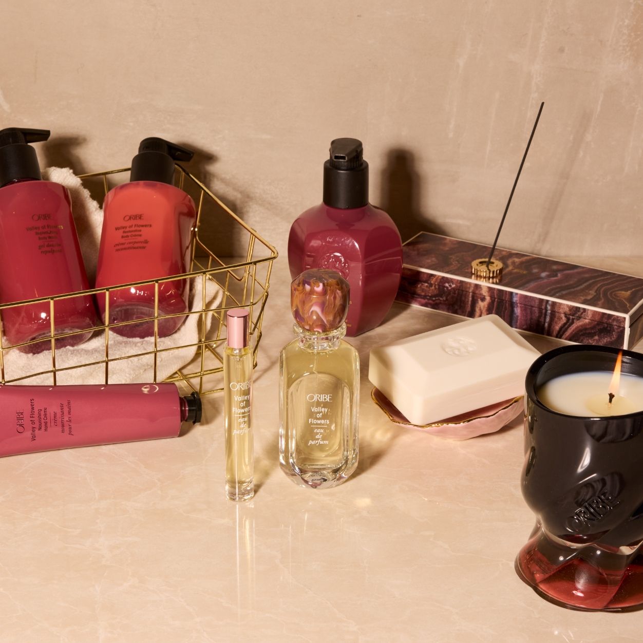 Lifestyle image of Oribe Valley of Flowers Revitalizing Hand Wash