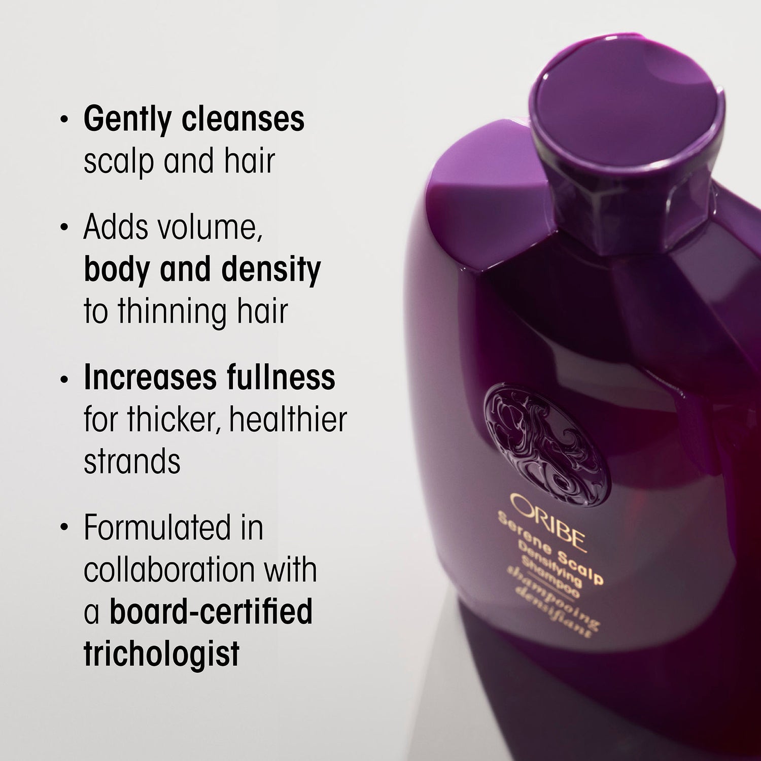 Information related to Oribe Serene Scalp Densifying Shampoo