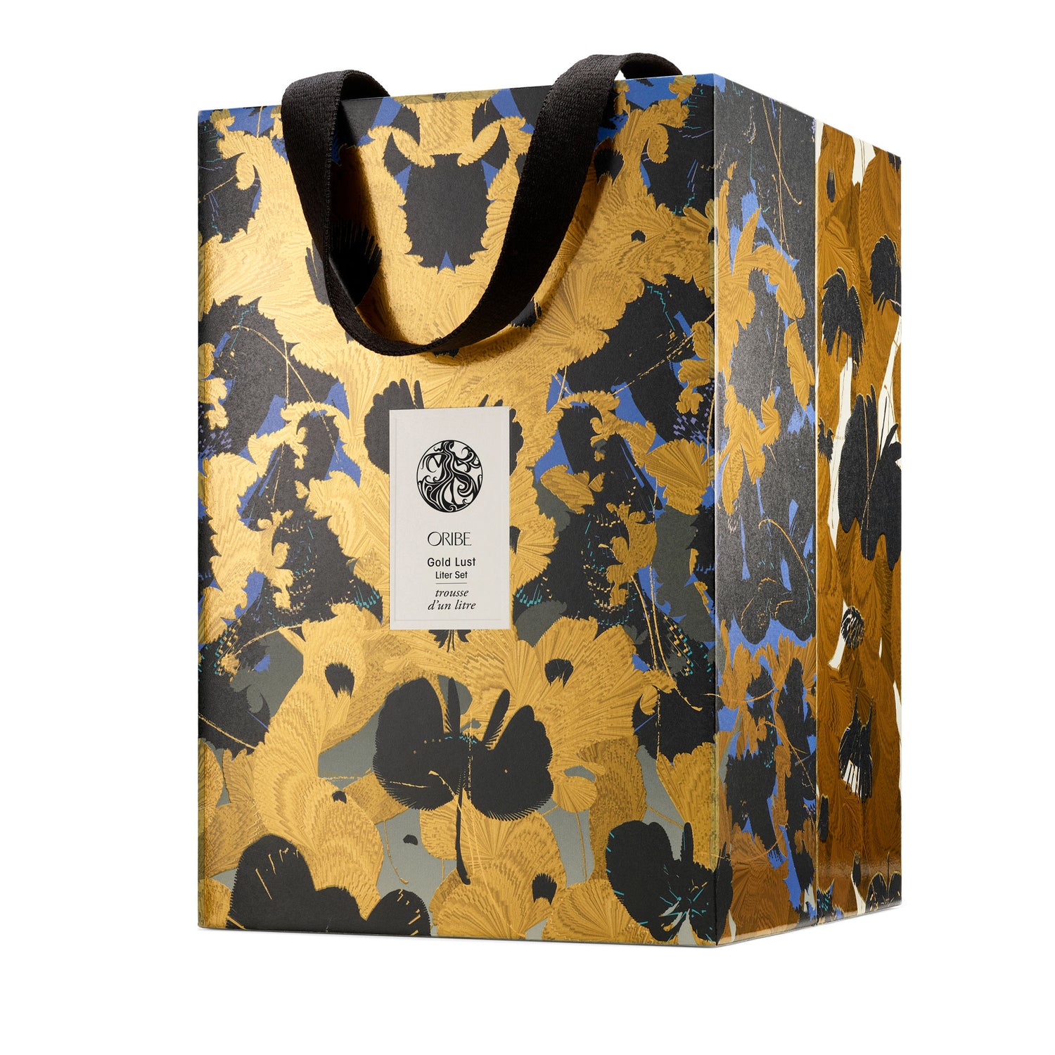 Image of the Oribe Gold Lust Liter Gift Set (Limited Edition) box