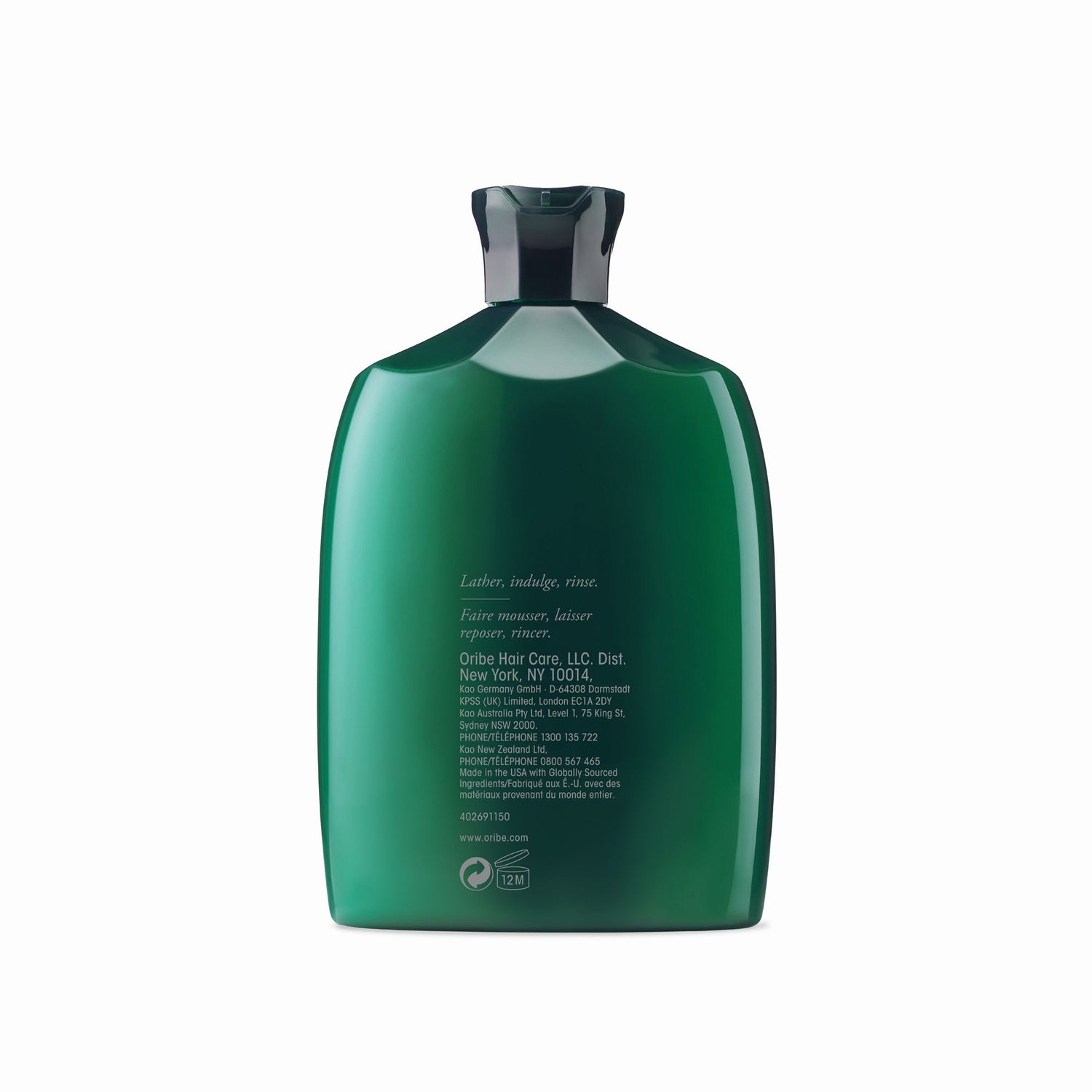 Back image of Oribe Eternal Curls Moisturizing Shampoo