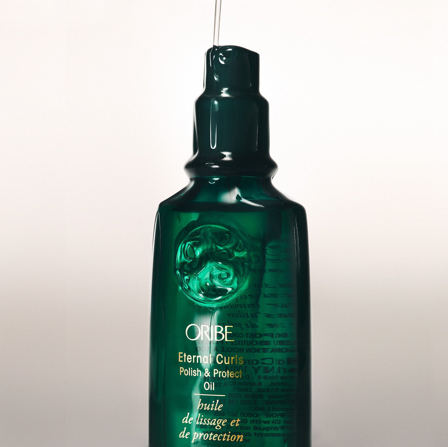 Lifestyle image of Oribe Eternal Curls Polish & Protect Oil