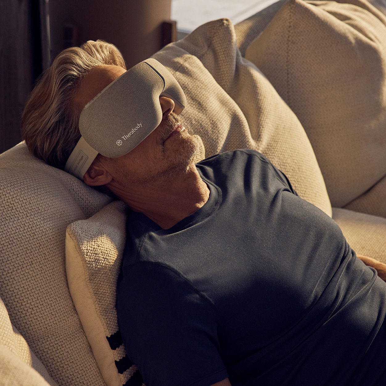 Lifestyle image of Therabody SmartGoggles