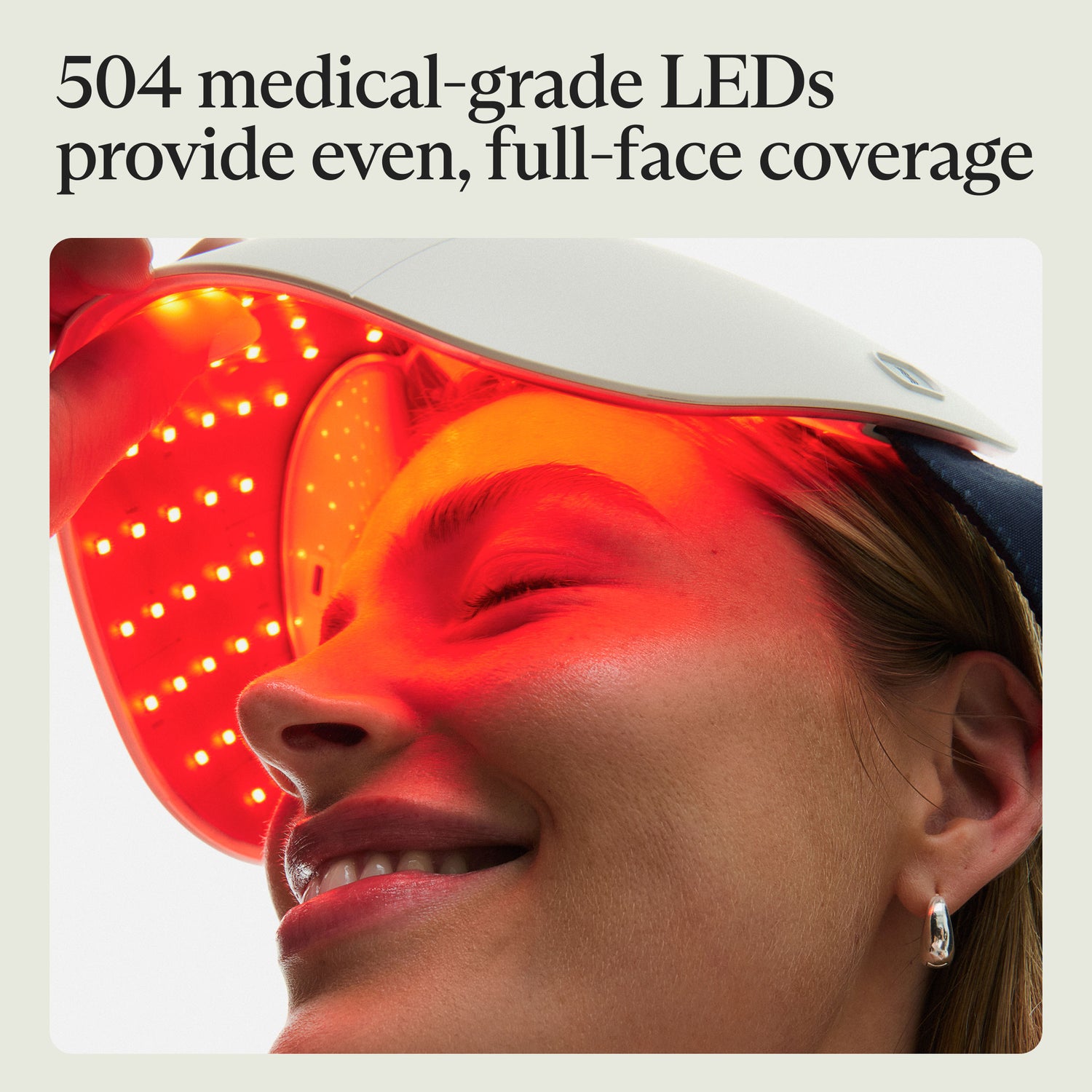 Lifestyle image of Therabody TheraFace Mask Glo