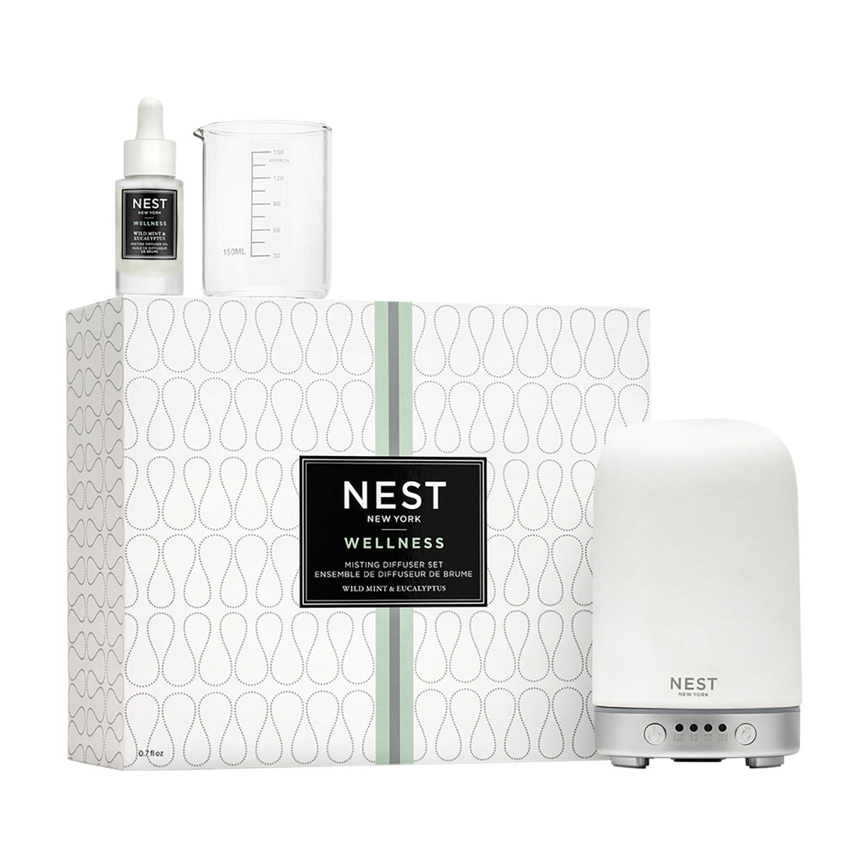 Nest Misting Diffuser Set With Wild Mint and Eucalyptus main image