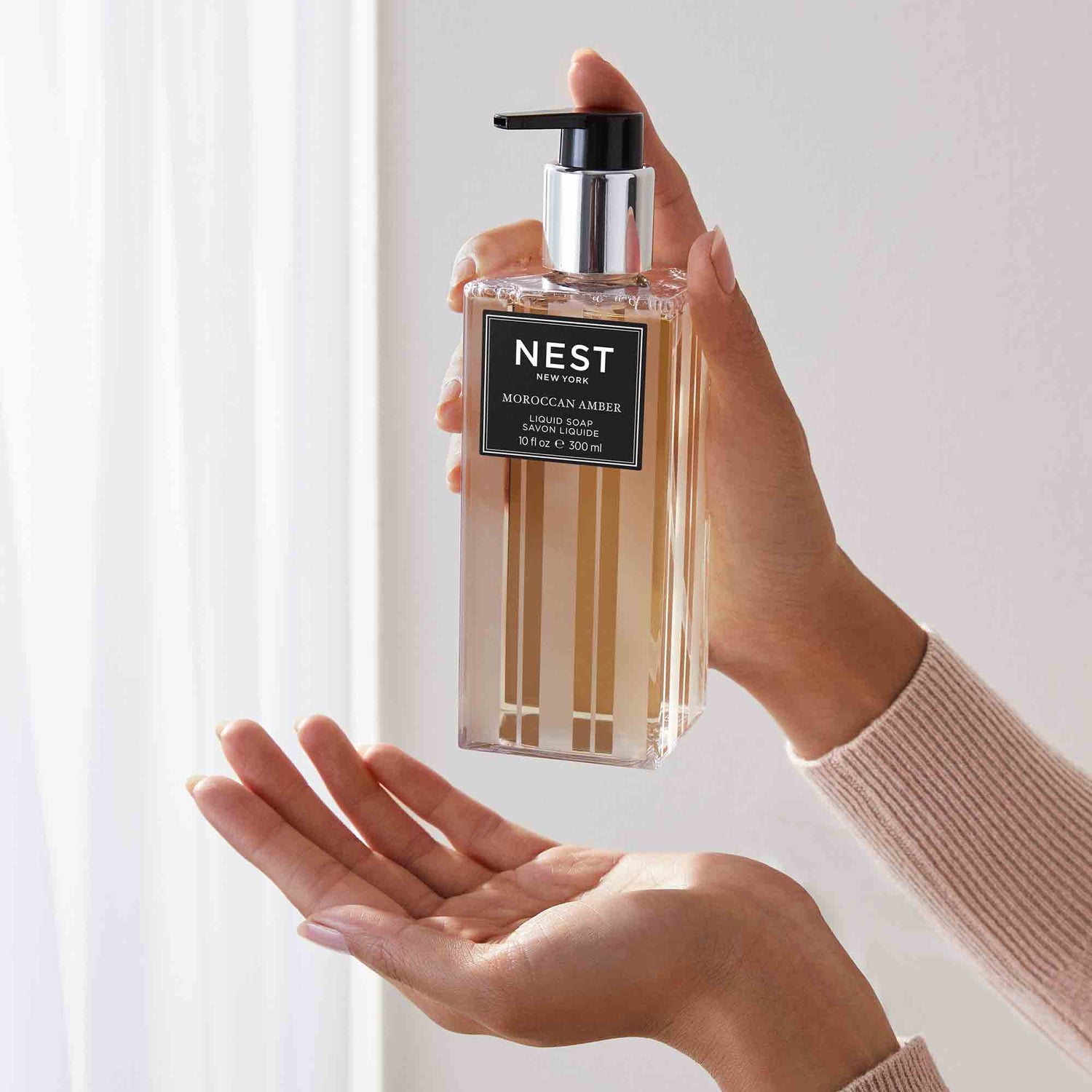 Lifestyle image of Nest Moroccan Amber Soap