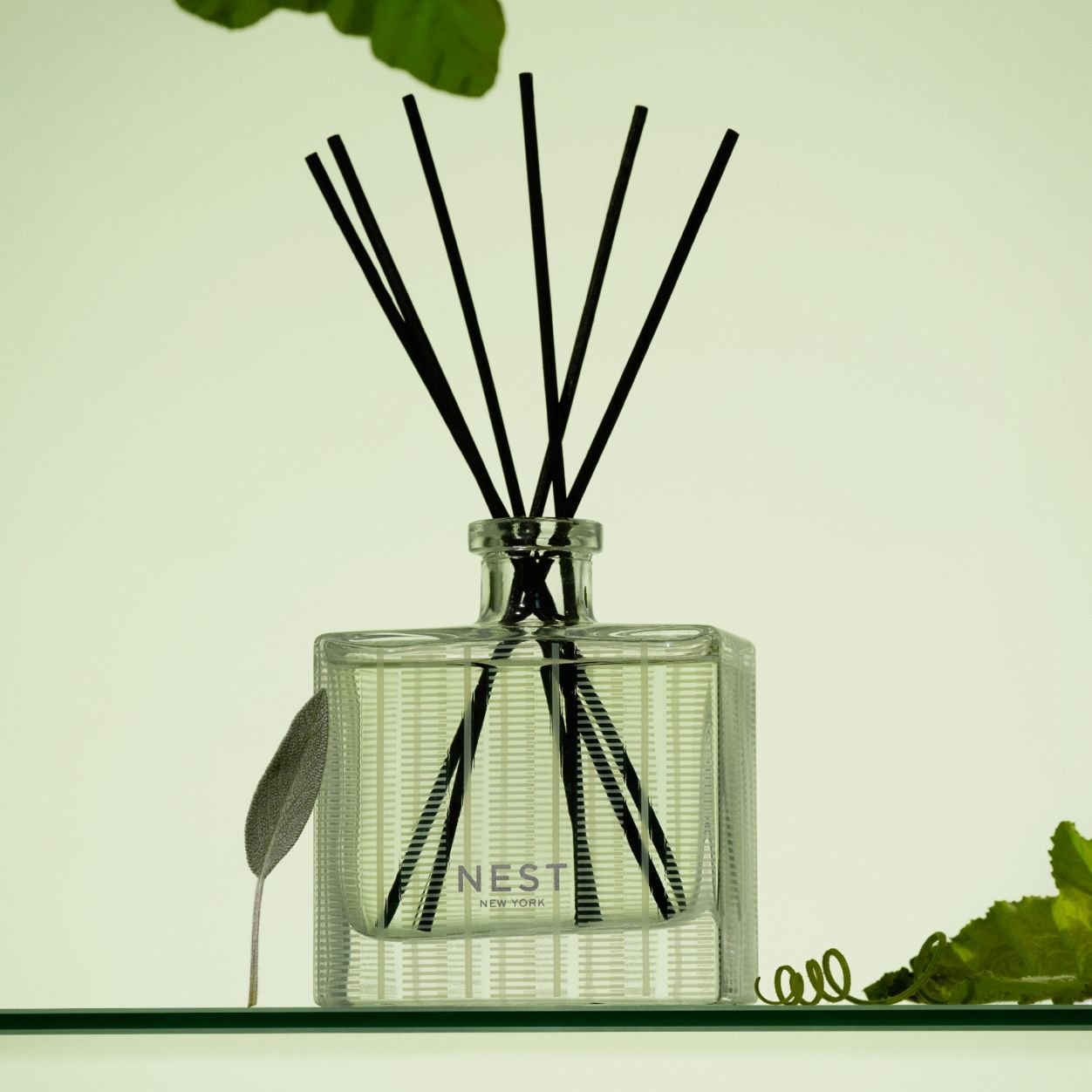 Lifestyle image of Nest Cucumber & White Sage Diffuser