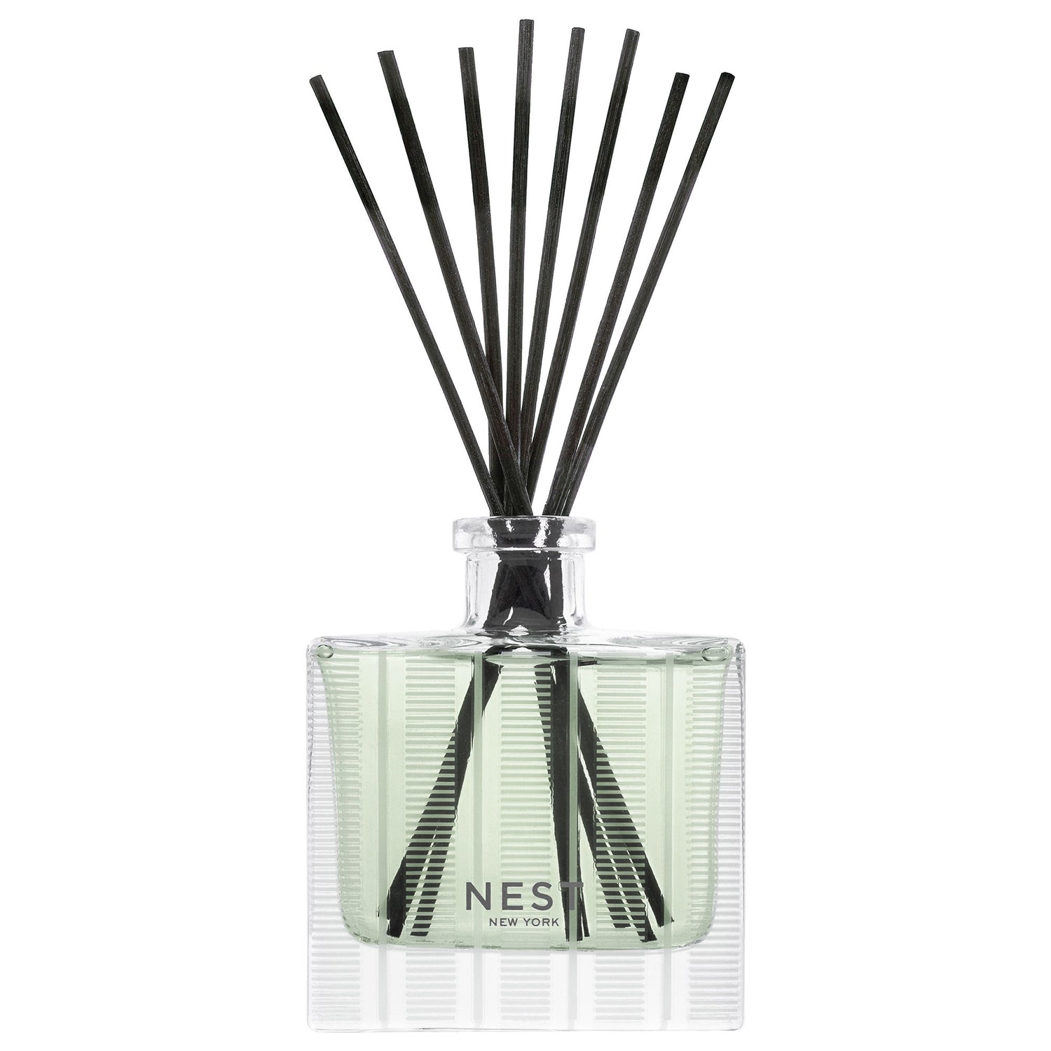 Image of an open Nest Wild Mint & Eucalyptus Reed Diffuser