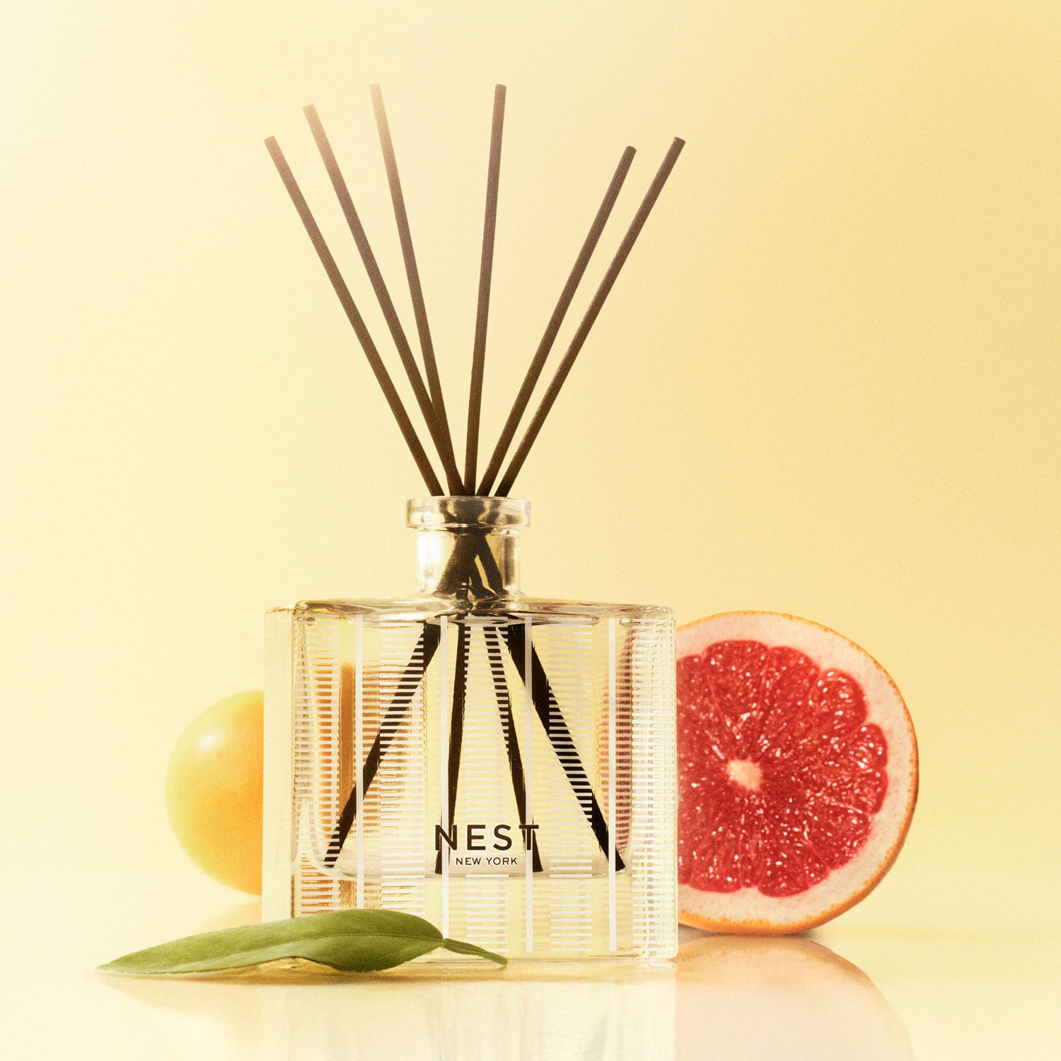 Lifestyle image of Nest Grapefruit Reed Diffuser