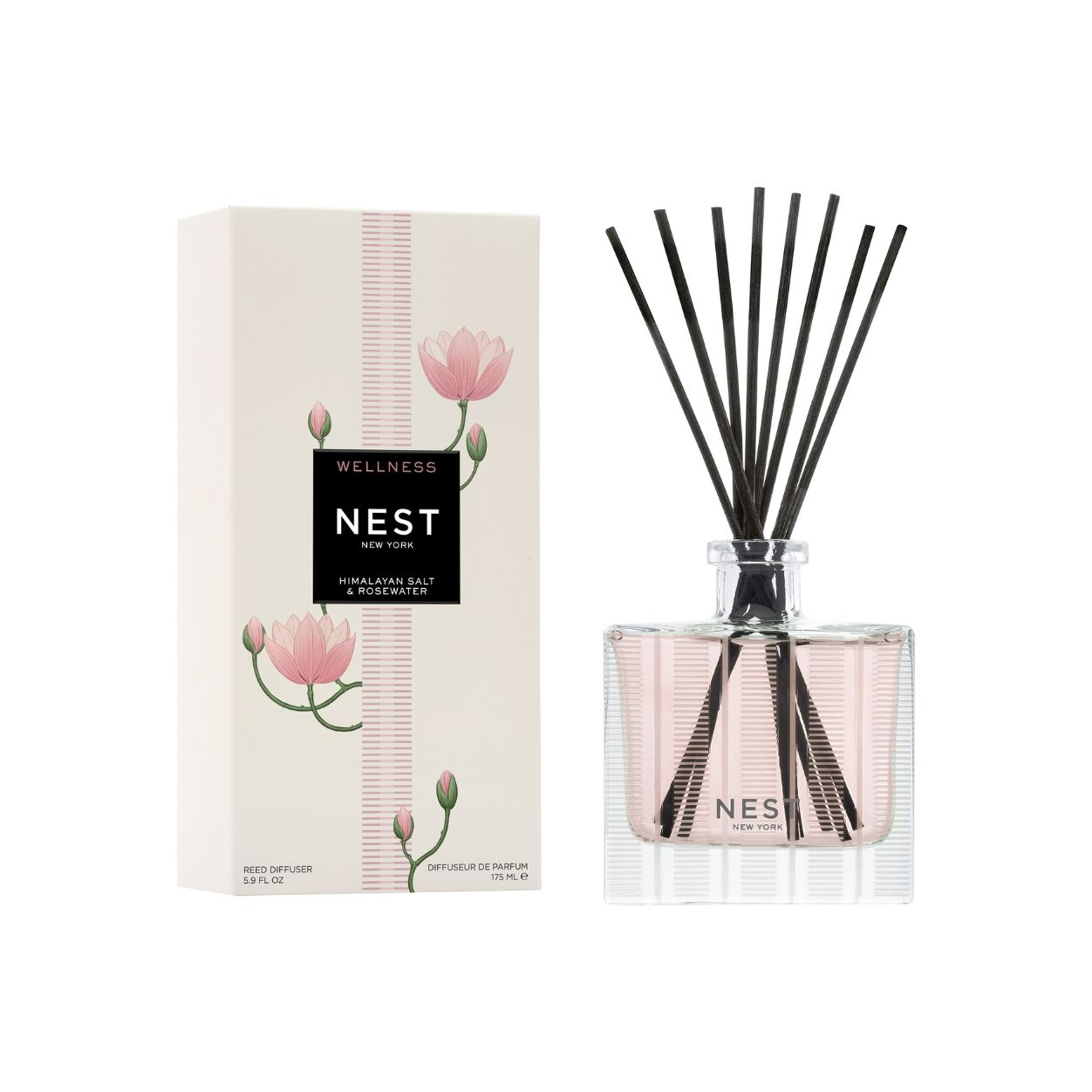 Nest Himalayan Salt & Rosewater Reed Diffuser main image